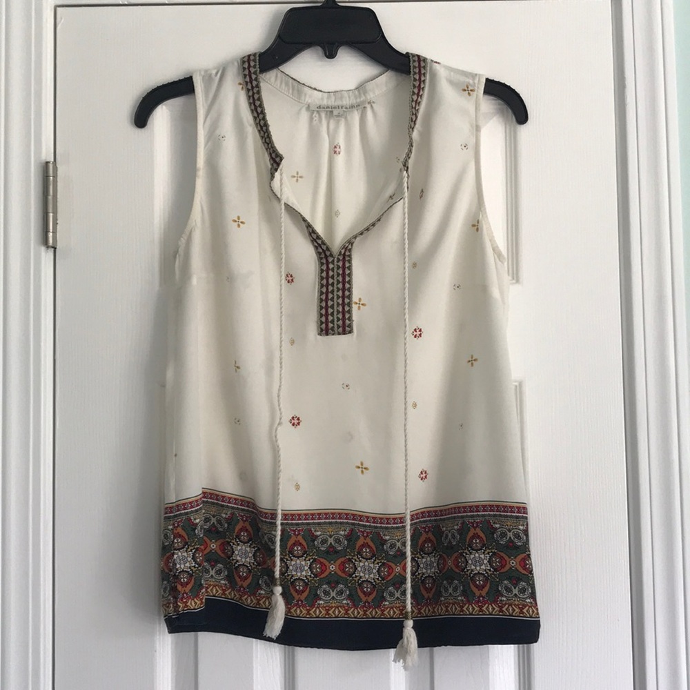 Daniel Rainn Sleeveless Top Size Medium